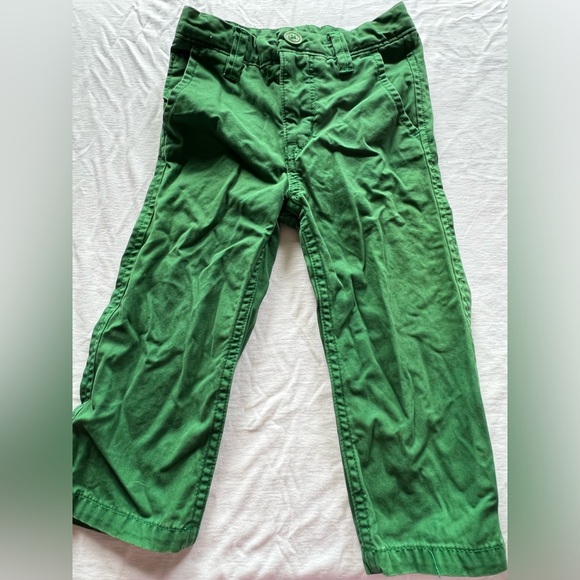Gap Boys Green Chino (Khaki) Cotton Pants - Picture 1 of 5